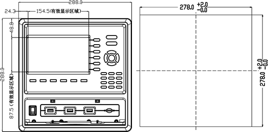 多路便攜式無紙記錄儀安裝說明